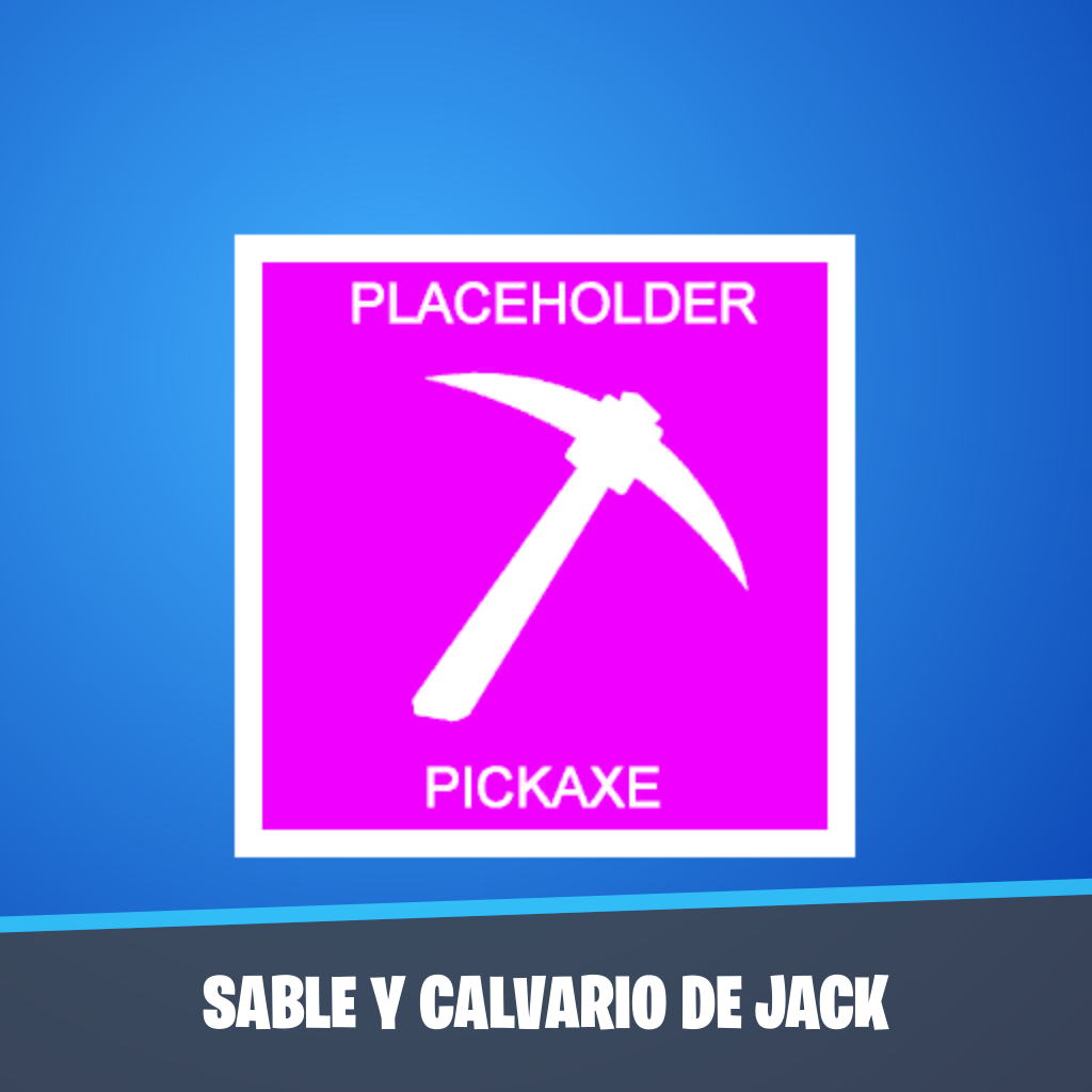 Sable y calvario de Jack
